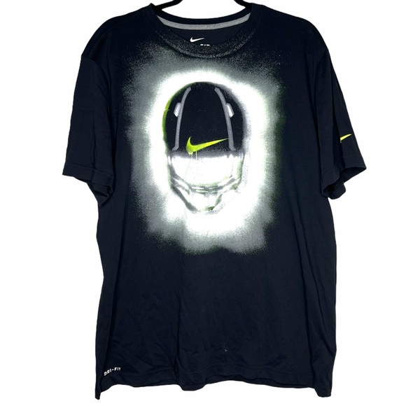 Nike Mens Dri-Fit Football Tee Size XL - Picture 1 of 3